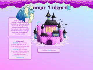 Gloomy Unicorn Castle