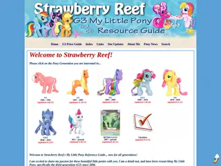 G1, G2, G3, G4, G5 My Little Pony Reference & Identification Guide