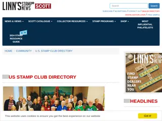 U.S. stamp club directory