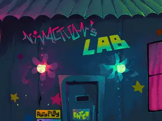 Neon rust n' alien dust!