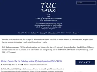 TUC Radio – Independent Radio on CDs, DVDs and the Internet