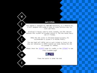 GETTING YOU TO THE HATSITE...