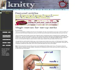 Knitty: editorial spring 06