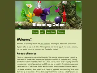 Blooming Onion - Pikmin series fanlisting