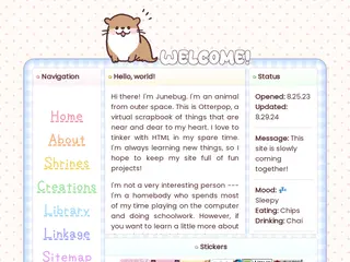 otterpop: hello, world!