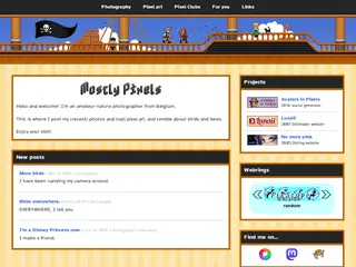 Mostly Pixels | A small photography and pixel art website
