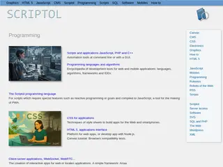 Programming with standards