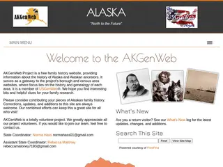 Alaska AKGenWeb - Genealogy and Family History