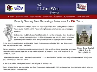 Welcome to ILGenWeb - Illinois Genealogy