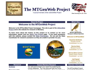 MTGenWeb Project Home Page