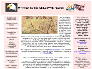 The NEGenWeb Project