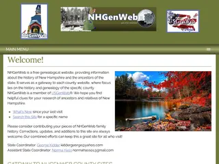 NHGenWeb - New Hampshire genealogy, family history