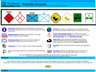 MapSymbs - APP6 TrueType Fonts
