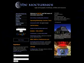 The Nocturnes Night Photography Web site