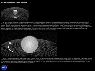 B. A New Understanding: Curved Spacetime