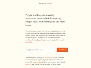 People and Blogs