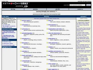 astronomyLINKS - astronomy and space directory, links, booksmarks and more.