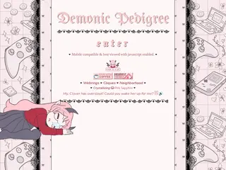 ˗ˏˋ ✩ 𝕯𝖊𝖒𝖔𝖓𝖎𝖈 𝕻𝖊𝖉𝖎𝖌𝖗𝖊𝖊 ✩ ´ˎ˗