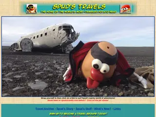 Spud's Travels - the home of the world's most traveled Potato Head