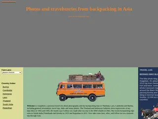 Travelogues and Photos from Phuket, Bangkok, Mandalay, Thailand, Burma, Laos, Cambodia, and India