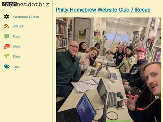Philly Homebrew Website Club 7 Recap | Zephnetdotbiz