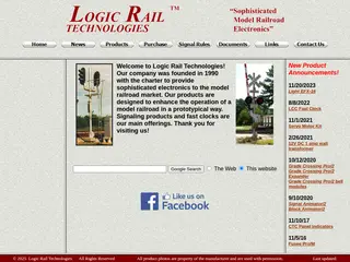 Logic Rail Technologies home page