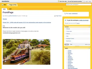 ModelWikiRail / FrontPage