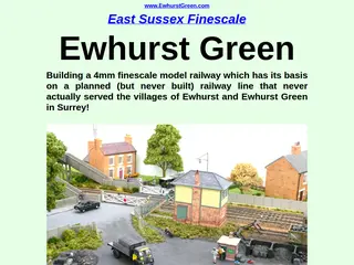 Ewhurst Green model railway