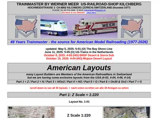 American Model Railroad Layouts