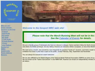 AMRG - The American Model Railroad Club, Gosport.