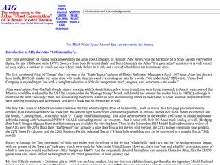 A1G-The Atlas N Scale "1st Generation" (c)2001-2020 George J. Irwin - some (c) Doug Gosha