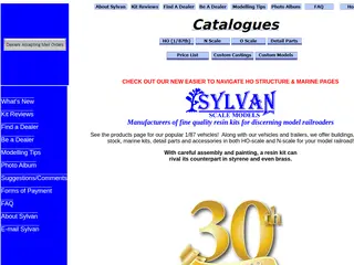 Sylvan Scale Models 1/87 vehicles, HO-Scale, N-Scale and O-Scale models