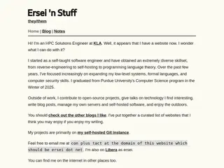 Home | Ersei 'n Stuff