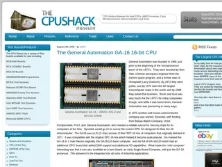 The CPU Shack - History of Microprocessors & CPU Tech