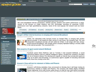 SpeedGuide :: Broadband Tweaks, Wireless Networks, Security