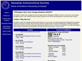Hawaiian Astronomical Society (HAS)