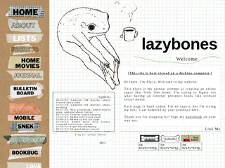 lazybones