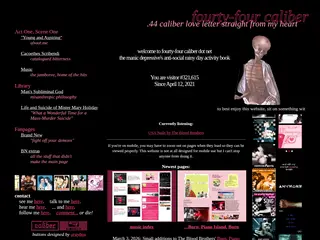 .44 Caliber Love Letter