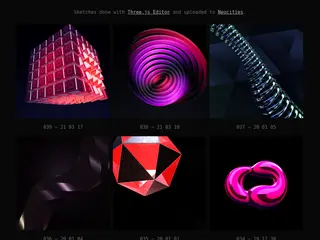 Three.js Sketches