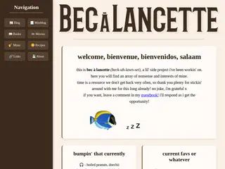 Bec à Lancette