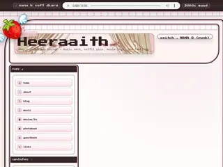 soft diary ⟡ nana vibes