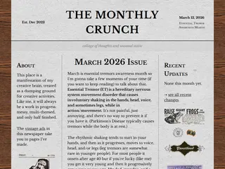 The Monthly Crunch
