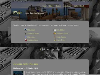 P7uen | Video Game Archaeology