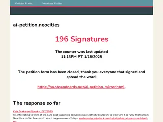 AI Petition