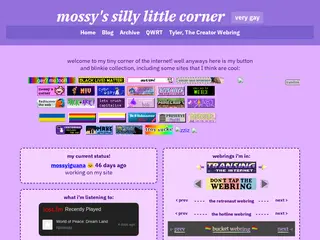 mossy's silly little corner