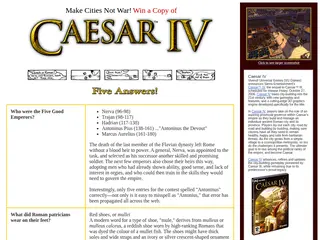 Win a copy of CAESAR IV from SPQR Blues!