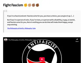 Fight Fascism ✊✊🏼✊🏽✊🏾