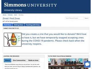 Find Zines - Zines! - LibGuides at Simmons University