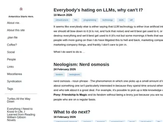 Antarctica Starts Here.