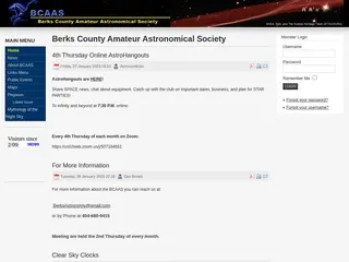 Berks County Amateur Astronomical Society